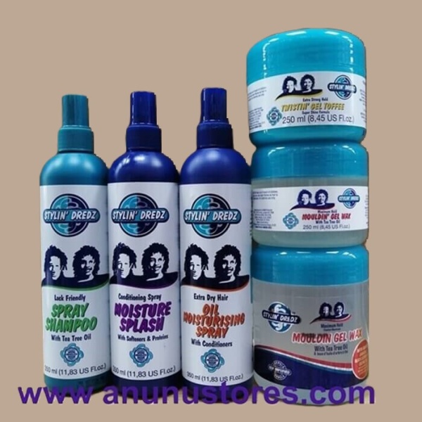 Stylin' Dredz Moulding Gel Wax Hair Products